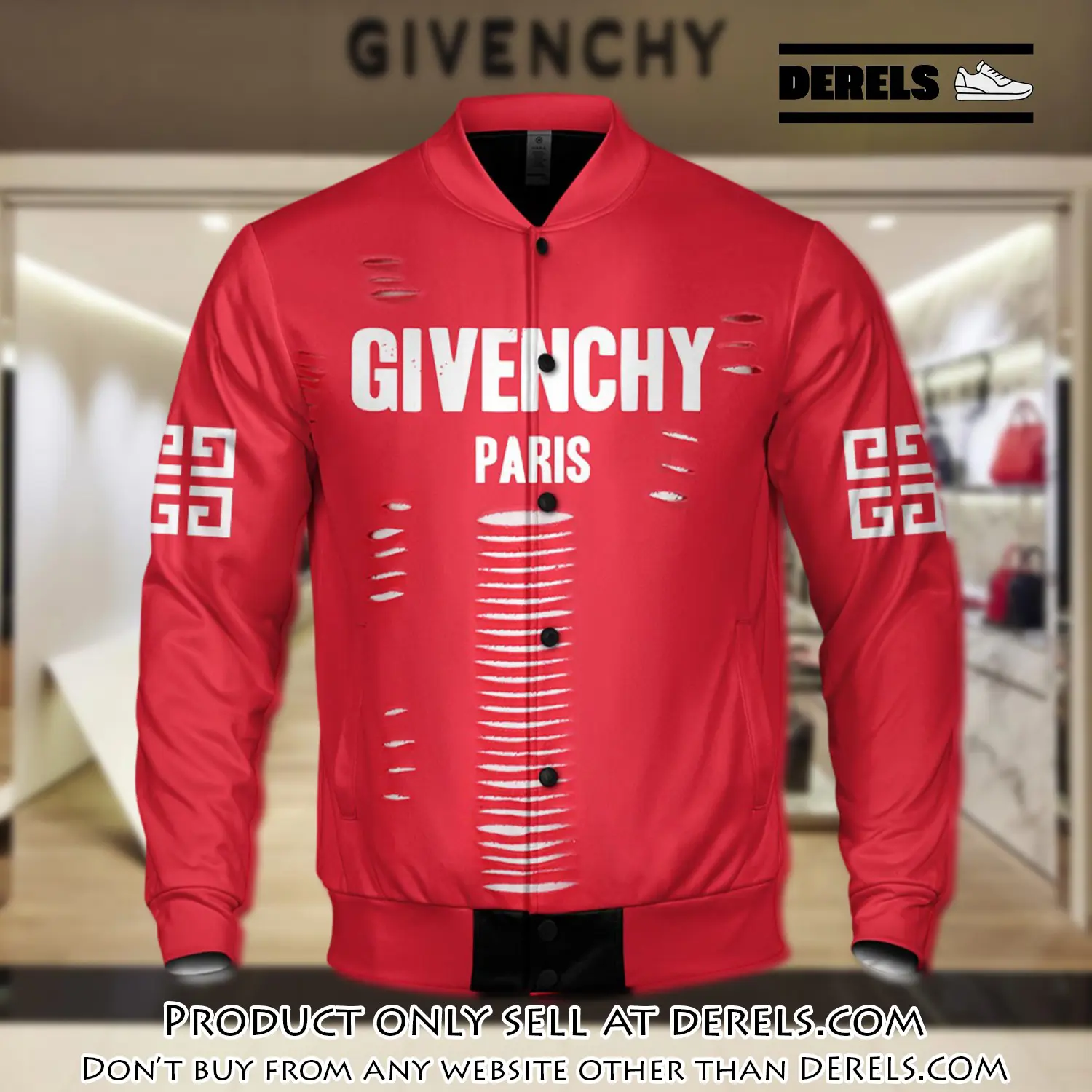 Luxury givenchy varsity premium baseball jacket bjv1047 dr2754966